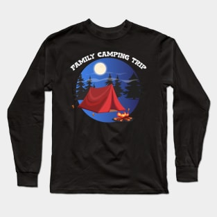 Family Camping Trip white - 2023 Long Sleeve T-Shirt